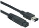 9 to 6 Pin FireWire Cables