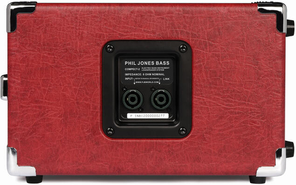 Phil Jones Bass Compact 2 Bass Cabinet (200W / red)