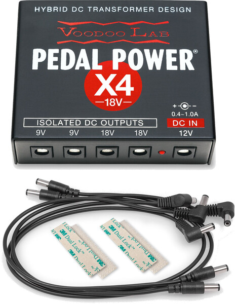 VoodooLab Pedal Power X4 Expander Kit