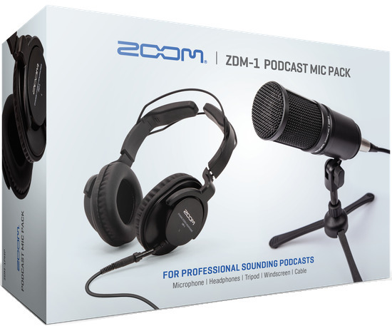 Zoom ZDM-1PMP Podcast Mic Pack