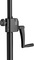 K&M 24740 Wind-up stand »4000« (black)