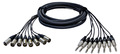 ALVA 8x TRS / 8x XLR m, 2m (2m) XLR to Jack Multicore Cables