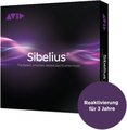 Avid Sibelius Upgrade + Support Plan (reinstatement - 3 years)