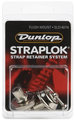 Dunlop Straplok Flush Mount Strap Retainer SLS1401N (nickel) Straplocks guitare