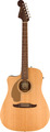 Fender Redondo Player Left-Handed (natural) Guitarra Western Mão Esquerda, Com Pickup