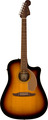 Fender Redondo Player (sunburst) Guitarra Western, com Fraque e com Pickup