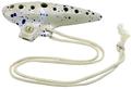 Gewa Ocarina Classic F-Tuning 18,5cm (White/blue speckled) Ocarinas