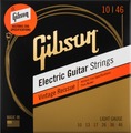 Gibson Vintage Reissue Strings Light Gauge (010-046) Jeux de cordes .010 pour guitare électrique