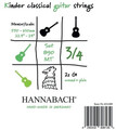 Hannabach 890MT 3/4 Classical Guitar Strings Set (57-61cm)