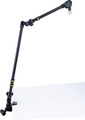 Hercules DG107B Universal Podcast Mic & Camera Arm Stand Tabletop Microphone Stands
