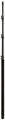 K&M 23765 Microphone »Fishing Pole« (black) Perches pour micro