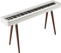 Korg D1 Stagepiano + Wooden Keyboard Stand (88 keys - white)