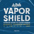 La Bella VSA1252 Vapor Shield Acoustic Guitar String (light / 12-52)