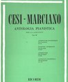 Ricordi Antologia Pianista Cesi - Marciano