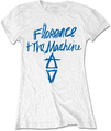 Rock Off Florence & The Machine Ladies T-Shirt: Hand Drawn (size M)