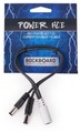 RockBoard Power Ace Current Doubler Y Cable Câbles d'alimentation pour pédales d'effet