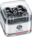 Schaller S-Locks Set (black chrome / S) Strap-Locks