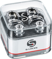 Schaller S-Locks Set (chrome / M) Guitar Strap Locks