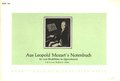 Schott Music Für zwei Blockflöten im quintabstand Leopold Mozart's Notenbuch