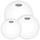 Evans Genera G2 Fusion Tompack White (10'', 12'', 14'')