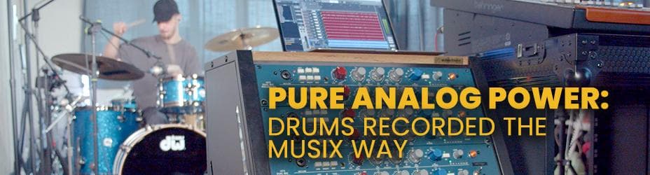 Behringer 1273 & 676 Preamps: Real Analog Drum Recording Session