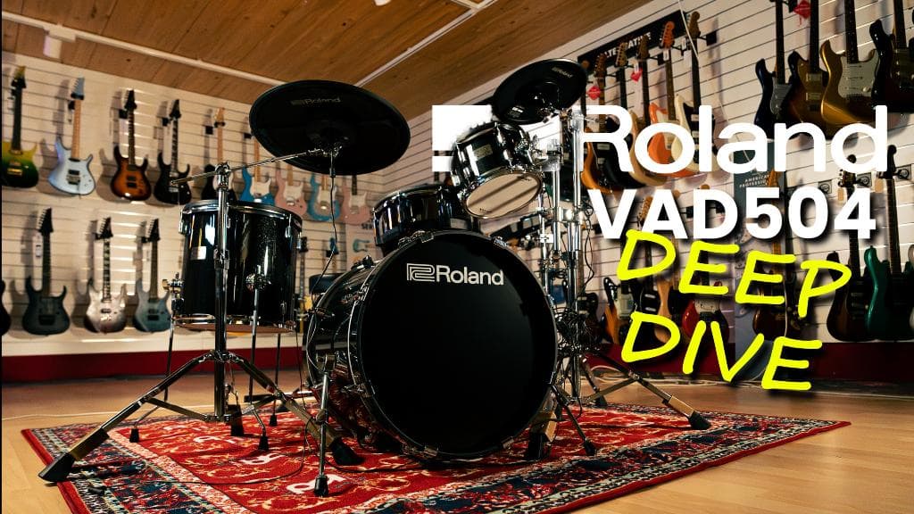 Acoustic feeling with electronic Power - Roland VAD504