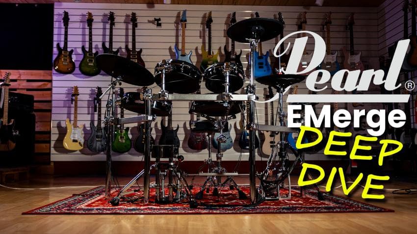 Pearl EMerge EM-53T – The most immersive and sturdy electronic Drumset on the Market
