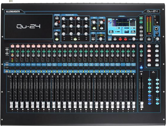 Allen & Heath QU-24 (chrome)