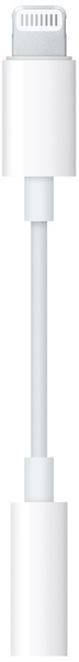 Apple Lightning to 3.5 mm Jack adapter (white)