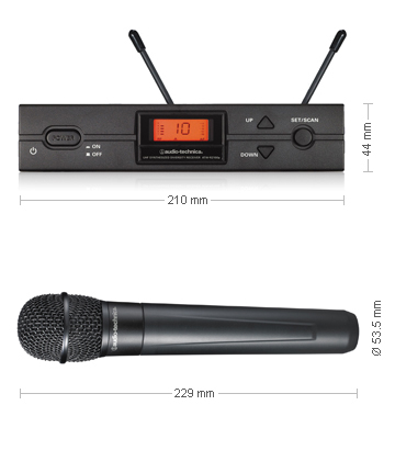 Audio-Technica ATW-2120b / 2120b (656-678 MHz)