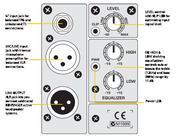 Behringer Eurolive B215D (Aktiv)