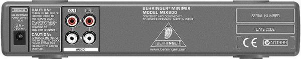 Behringer MIX800 Minimix