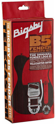 Bigsby B5 Vibrato Kit T-Style Fender Electric Guitars (aluminium)