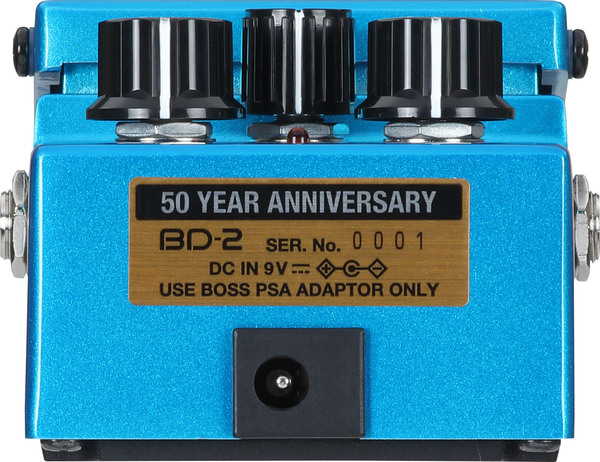 Boss BD-2-B50A Blues Driver / 50th Anniversary Edition