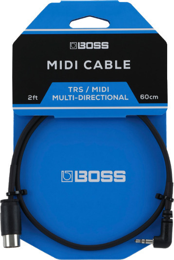 Boss BMIDI-2-35 Interconnect Cable TRS/MIDI (2ft / 60cm)