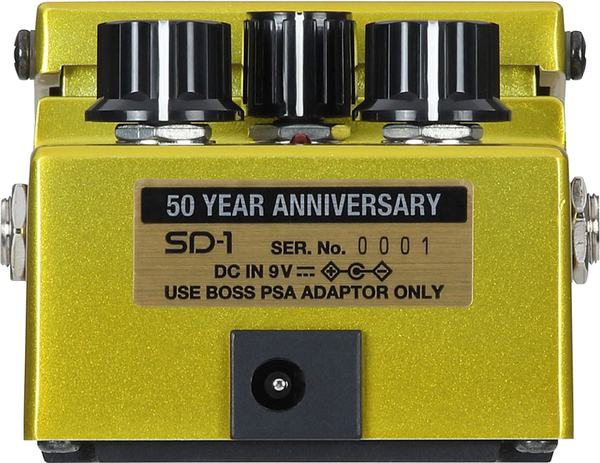 Boss SD-1-B50A Super Overdrive / 50th Anniversary Edition