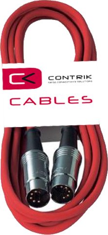 Contrik MIDI5 (red, 6m)