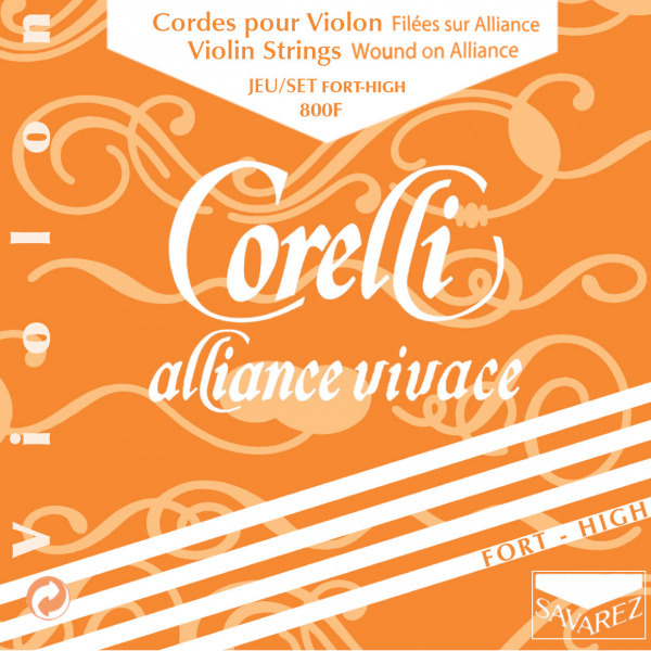 Corelli Alliance Vivace Forte 800F String Set (synthetic core)