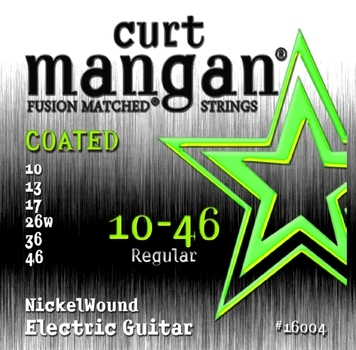 Curt Mangan Nickel Wound Coated Regular (10-46)