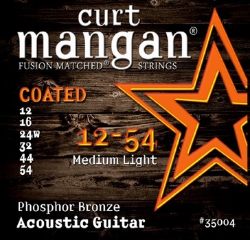 Curt Mangan Phosphor Bronze Coated Medium Light (12-54)