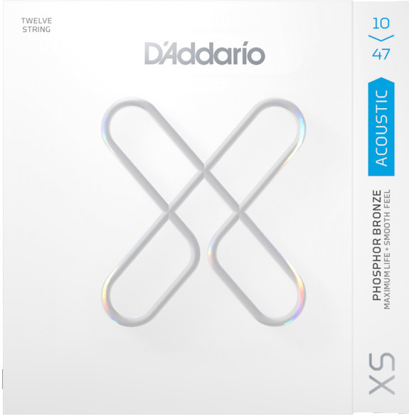 D'Addario Acoustic Phosphor Bronze 12 strings (light, 10-47)