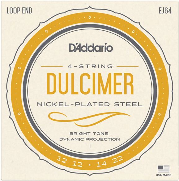 D'Addario EJ64 Dulcimer 4-String Set