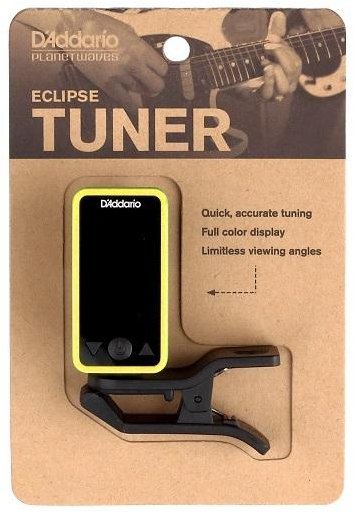 D'Addario Eclipse Chromatic Clip-On Tuner (yellow)