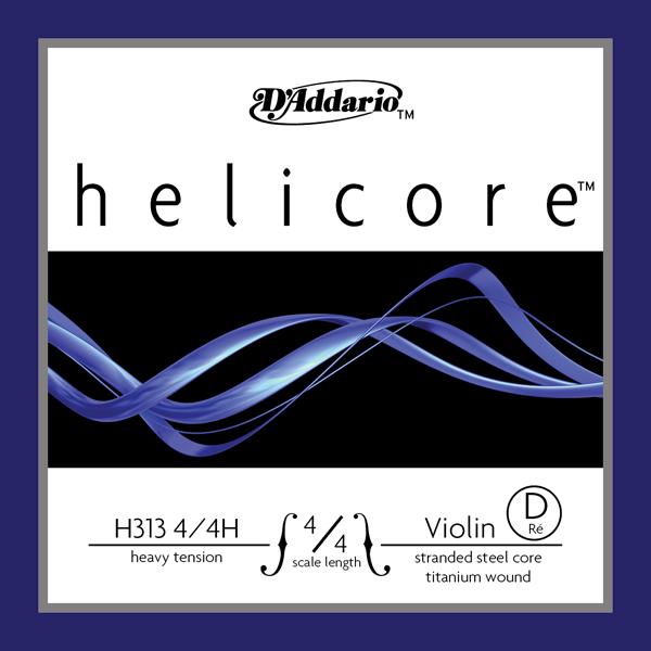 D'Addario Helicore Violin String D (heavy tension)