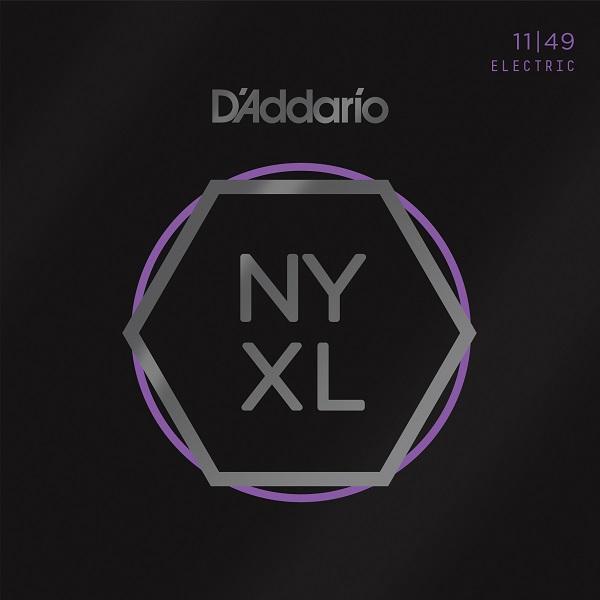 D'Addario NYXL1149 New York XL - Set of 5 / Nickel Round Wound (.011-.049 - medium)
