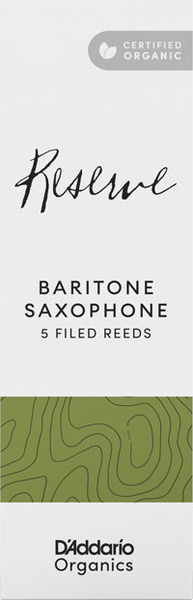 D'Addario Organic Reserve for Baritone Saxophone (strength 4 / set of 5)