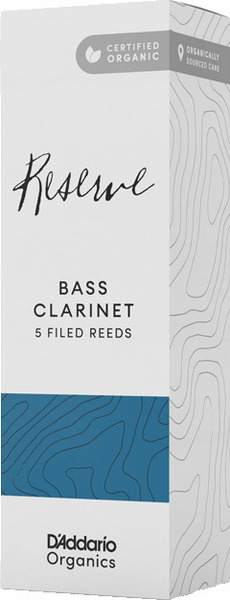 D'Addario Organic Reserve for Bass Clarinet (strength 2.5 / set of 5)