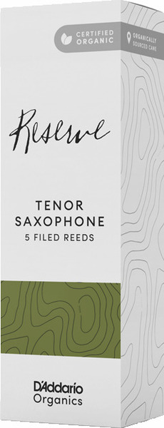 D'Addario Royal La Voz Organic Baritone Saxophone Reeds, Medium-Hard (5 Pack
