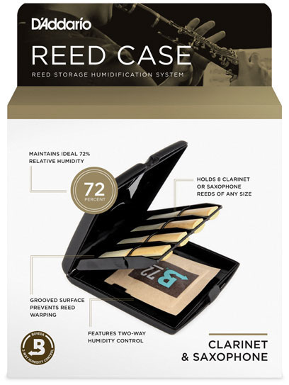 D'Addario RV Case 04 Single Reed Storage Case