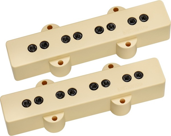 Di Marzio DP123 Neck/Bridge Set / J-Bass Pick Up (cream)